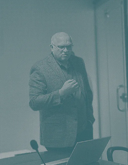 An image of Hammad Khan, director of the company