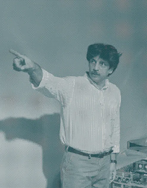 An image of Saleem Khan, director of the company
